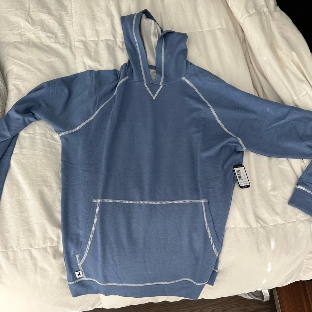 Johnnie - O. Bender Melange Hoodie Pullover. Medium size brand new in packaging.